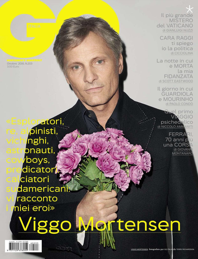 GQ Italia Magazine October 2016 VIGGO MORTENSEN Ilona Staller TOM CRAIG
