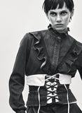 HARPER'S BAZAAR Magazine Germany January 2017 ANJA RUBIK Miles McMillan GIGI HADID