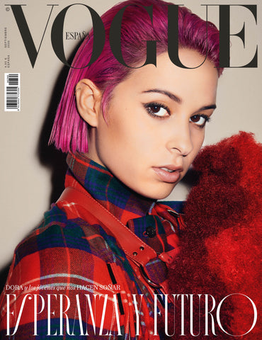 VOGUE Magazine Spain September 2020 DORA POSTIGO Blanca Padilla IRIS LAW