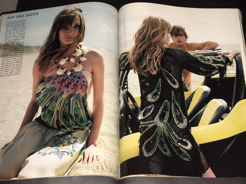 VOGUE Magazine Germany June 2002 NATASA VOJNOVIC Mini Anden MARISA BER