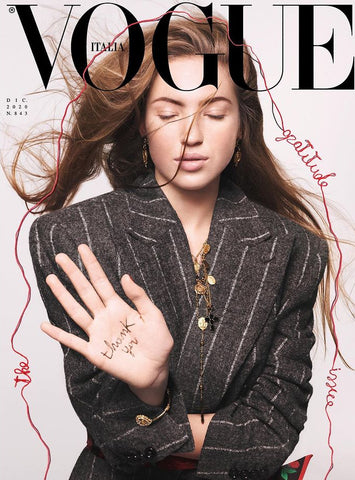 Vogue Magazine Italia December 2020 LILA MOSS Vittoria Ceretti CARA TAYLOR Sealed