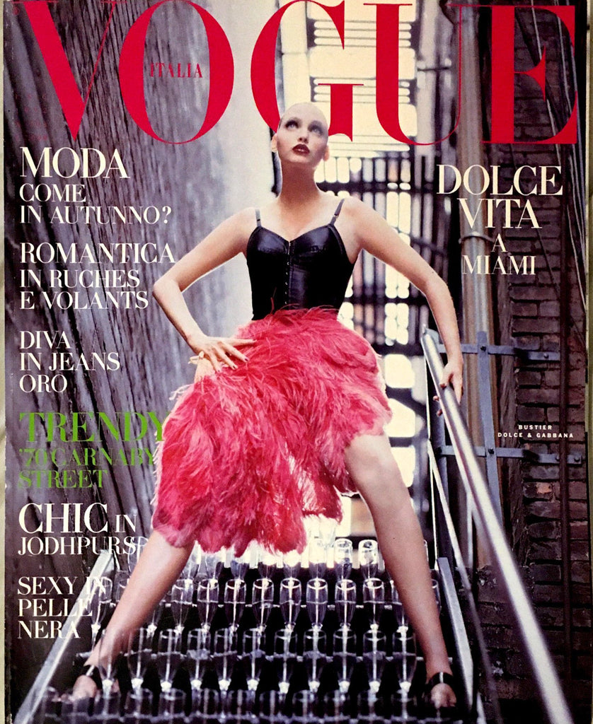 VOGUE Italia July 1992 NADJA AUERMANN 