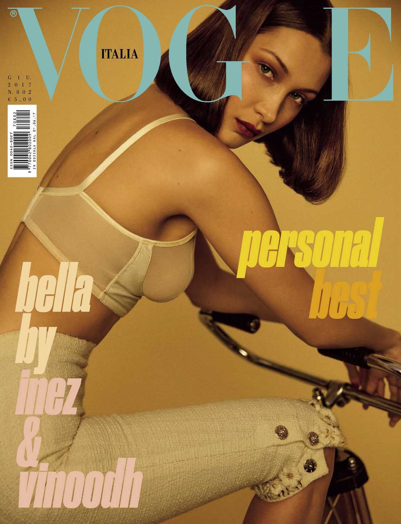 女性情報誌 Vogue Italia June 2017 Bella Hadid VOGUE Magazine Italia June 2017 BELLA HADID Natalie Westling VIVIEN SO