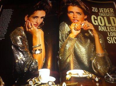 VOGUE Magazine Germany November 1990 VERA COX Claudia