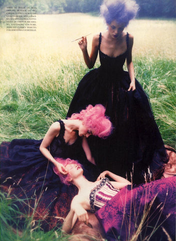 VOGUE Magazine Italia Alta Moda 1997 MAGGIE RIZER Kirsten Owen KAREN E