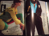 VOGUE Magazine Italia April 1983 ALEXA SINGER Joan Severance BONNIE BERMAN Charlotte Rumpling