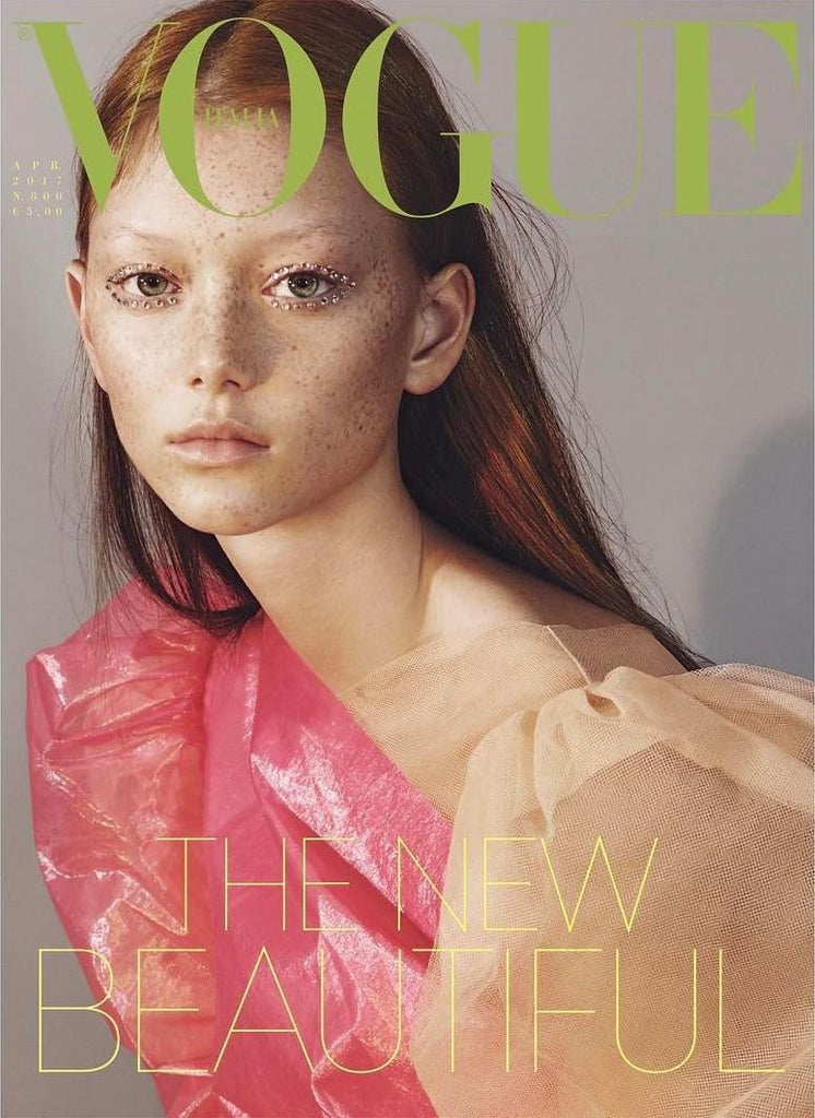 VOGUE Magazine Italia April 2017 SARA GRACE WALLERSTEDT