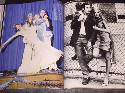 VOGUE Magazine Italia August 1994 KIRSTY HUME Nadja Auermann MONICA BE
