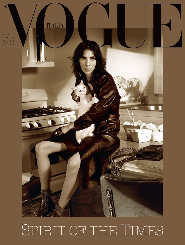 VOGUE Magazine Italia August 2012 JAMIE BOCHERT Georgia May Jagger LAN