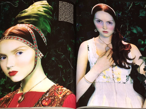 VOGUE Magazine Italia February 2005 DOUTZEN KROES Dita Von Teese DARIA