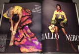 VOGUE Magazine Italia March 1991 Alta Moda