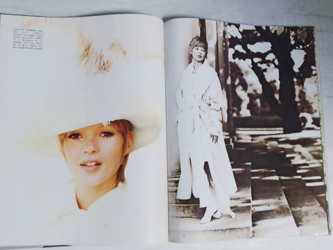 MADONNA Vogue Magazine Italia November 1992 Kate Moss CHRISTY TURLINGT