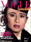 VOGUE Magazine Italia October 1987 NATHALIE GABRIELLI Rachel Roberts CHIRKO