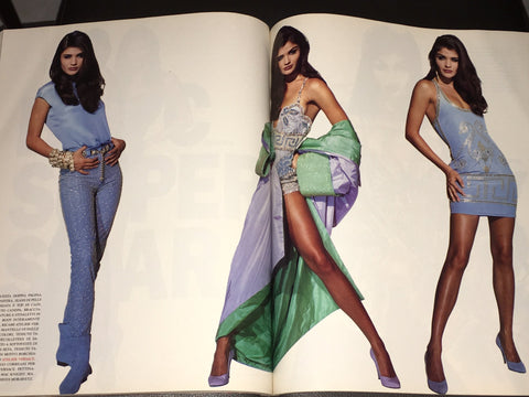 vogue italia 1991 別冊付録付き 　super model vogue italia 1991 別冊付録付き super model