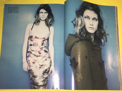 VOGUE Magazine Italia September 1999 JULIET ELLIOTT Gisele Bundchen NA