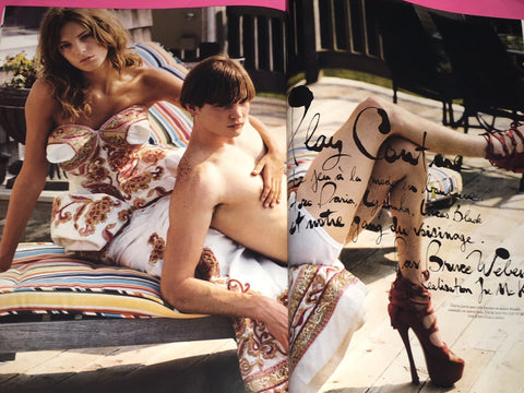 VOGUE Magazine Paris November 2004 KATE MOSS Liz Hurley DARIA WERBOWY VOGUE Magazine Paris November 2004 KATE MOSS Liz Hurley DARIA WERBOWY