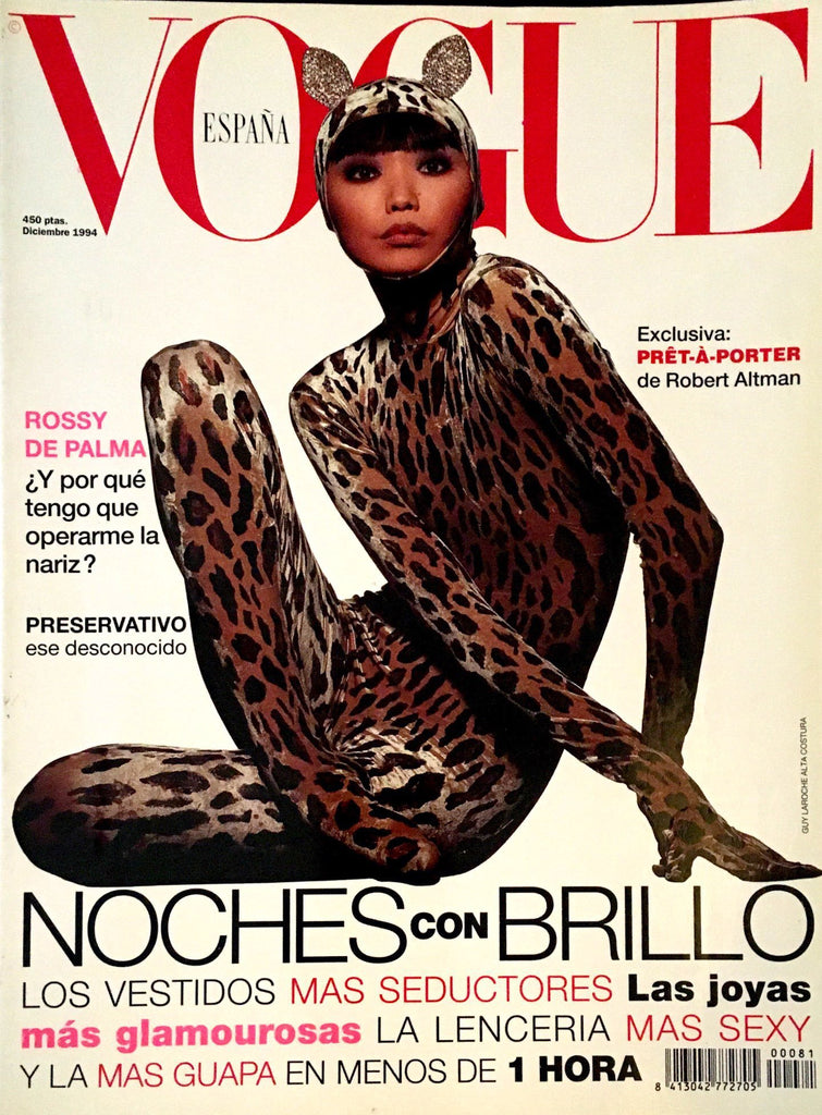 VOGUE Magazine Spain December 1994 IRINA PANTAEVA