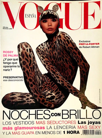 VOGUE Magazine Spain December 1994 IRINA PANTAEVA