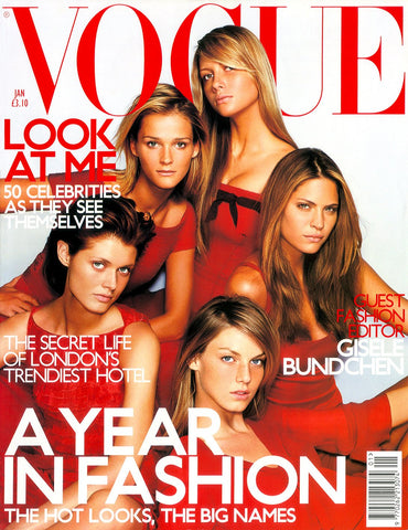 VOGUE Magazine UK January 2001 