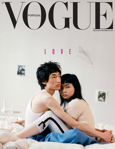 VOGUE Portugal Magazine December 2020 BONG WOO KIM Cover 2 With Notebook NEW