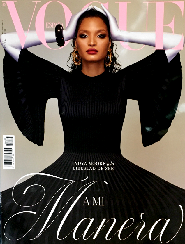 VOGUE Magazine Spain November 2020 INDYA MOORE