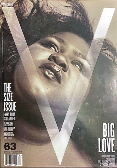 V magazine 63 Spring 2010 GABOUREY SIDIBE