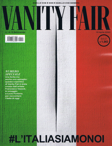 Vanity Fair Italia Magazine 15 April 2020 #L'Italiasiamonoi by Frances