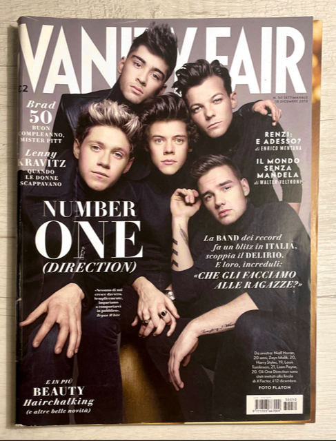 Vanity Fair Italia Magazine 2013 ONE DIRECTION