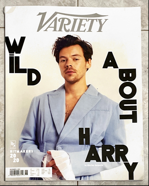 VARIETY Magazine December 2020 HARRY STYLES