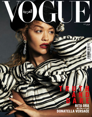 VOGUE Magazine ARABIA February 2022 RITA ORA Ninel Khomiak MARIA SILLANDI