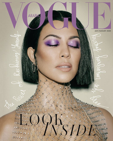 VOGUE Magazine ARABIA July 2020 KOURTNEY KARDASHIAN by ARVED COLVIN SMITH