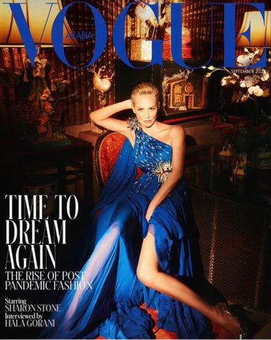 VOGUE Magazine Arabia September 2022 SHARON STONE