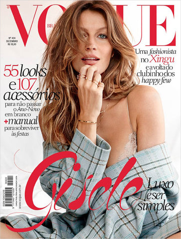 VOGUE Magazine Brazil December 2013 GISELE BUNDCHEN Aline Weber AMANDA WELLSH