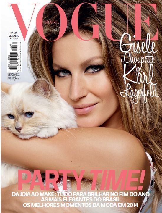 VOGUE Magazine Brazil December 2014 GISELE Fernanda Tavares DEVON WINDSOR Sealed