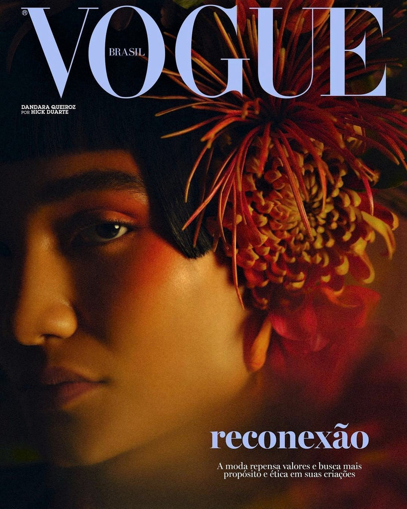 VOGUE Brazil Magazine January 2022 DANDARA QUEIROZ Caroline Knudsen ALICE BRAGA Sealed