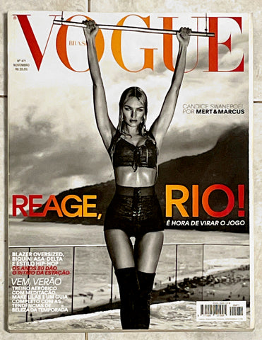 VOGUE Magazine Brazil Brasil November 2017 CANDICE SWANEPOEL Nayara Oliveira