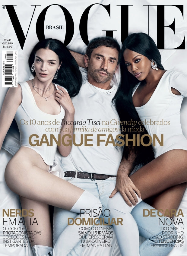 VOGUE Brazil Magazine October 2015 NAOMI CAMPBELL MariaCarla Boscono FONTANA