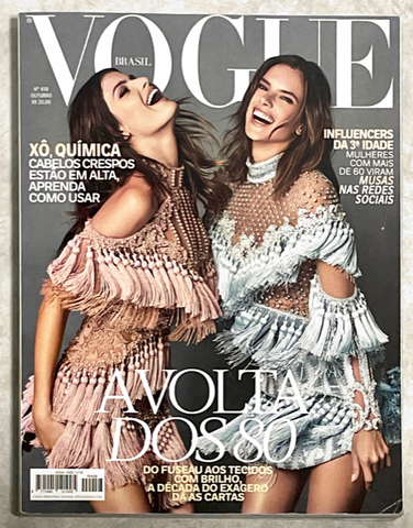 VOGUE Magazine Brazil October 2016 ALESSANDRA AMBROSIO Isabeli Fontana LIYA KEBEDE