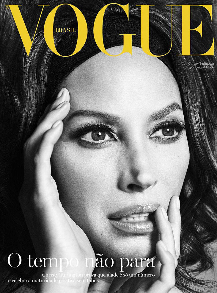 VOGUE Magazine Brazil October 2019 CHRISTY TURLINGTON by LUIGI & IANGO Sealed