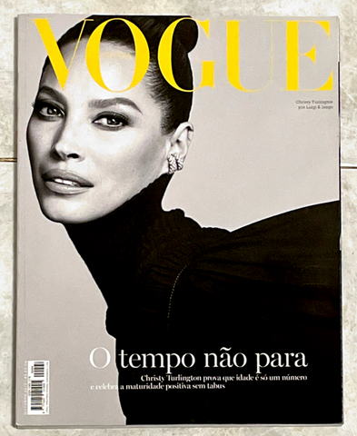VOGUE Magazine Brazil October 2019 CHRISTY TURLINGTON by LUIGI & IANGO Cover 1