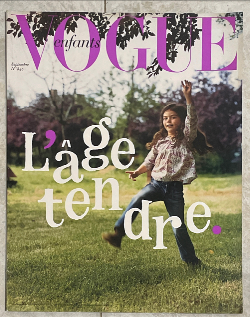 VOGUE ENFANTS Magazine September 2003 KIDS Bambini #840