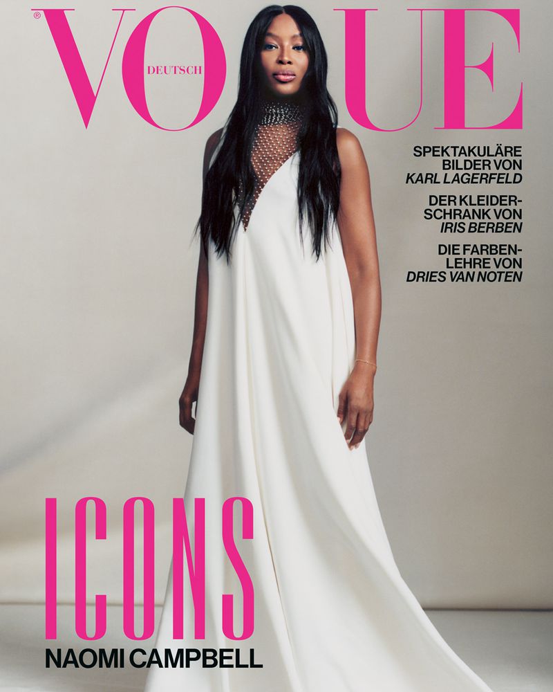 VOGUE Magazine Germany July August 2022 NAOMI CAMPBELL Grace Elizabeth