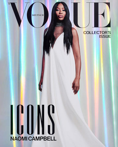 VOGUE Magazine Germany July August 2022 NAOMI CAMPBELL Collector's Cover