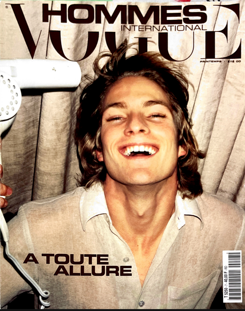 VOGUE Hommes International Magazine S/S 2000 RYAN BURNS by MATTHIAS VRIENS