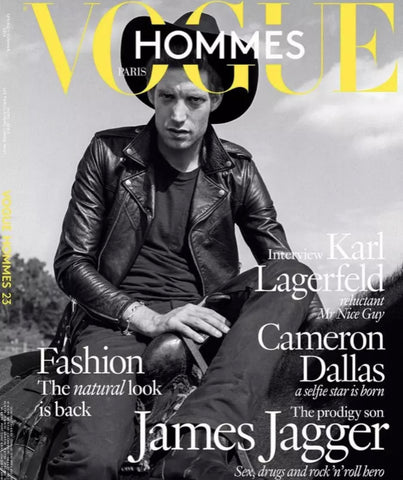 VOGUE Hommes Magazine S/S 2016 JAMES JAGGER Jordan Barrett SERGEI POLUNIN