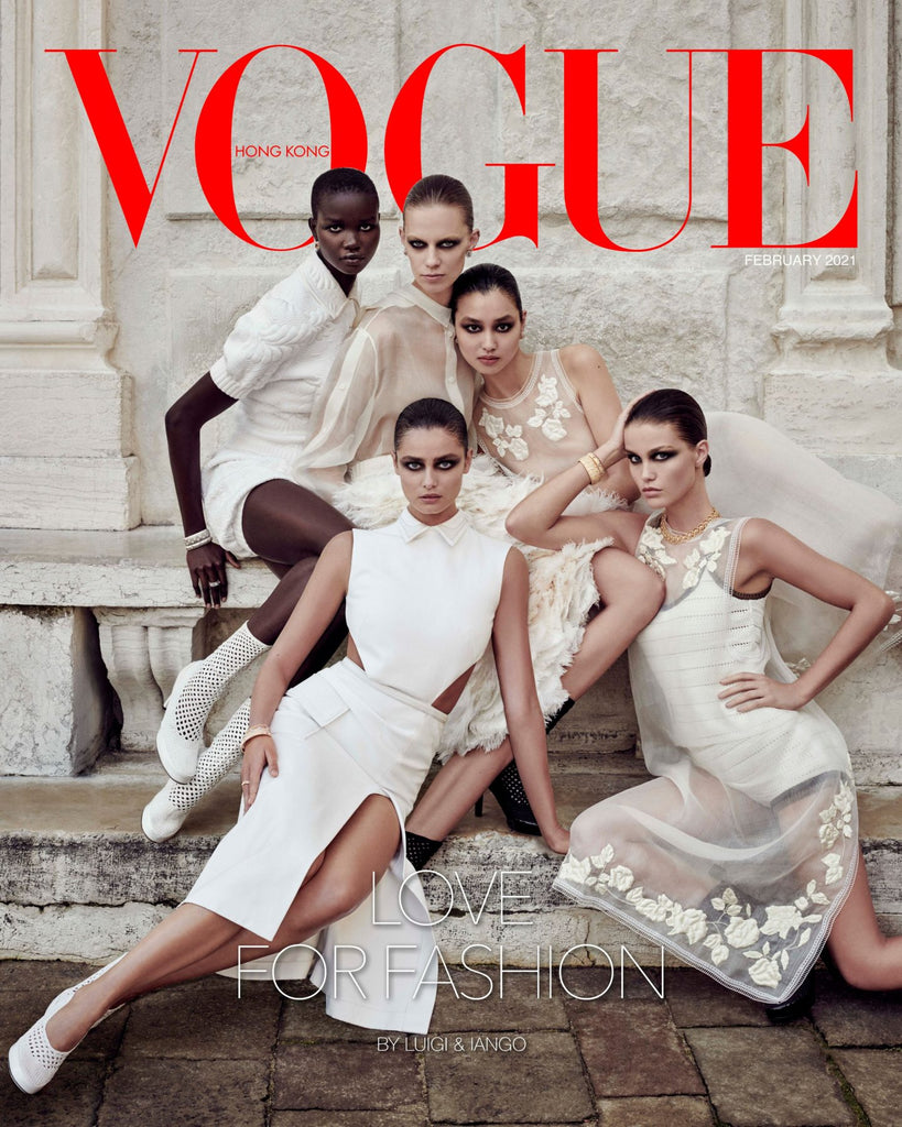 VOGUE Magazine HONG KONG February 2021 TAYLOR HILL Luna Bijl LEXI BOLING New