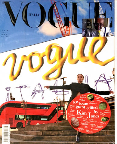 VOGUE Magazine Italia April 2021 ADWOA ABOAH by JAMES BARNOR Limited Edition
