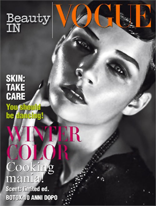 VOGUE Magazine Italia November 2011 Beauty In BRITTANI KLINE Anna Paqu