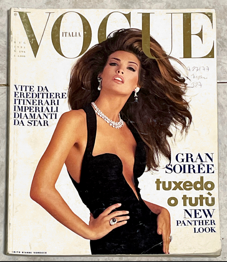 VOGUE Italia Magazine 1991 SHANA ZADRICK Claudia Schiffer CARRE OTIS N VOGUE Italia Magazine 1991 SHANA ZADRICK Claudia Schiffer CARRE OTIS N