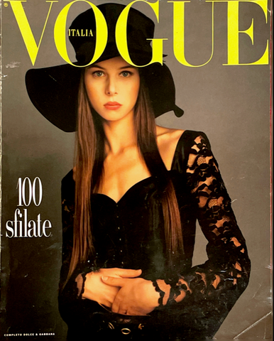 VOGUE Magazine Italia BENEDICTE LOYEN Dossier Sfilate PRET A PORTER January 1993